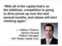 Pipitone M&T seniors housing industry