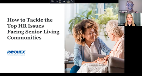 Seniors Workforce Challenges panel webinar