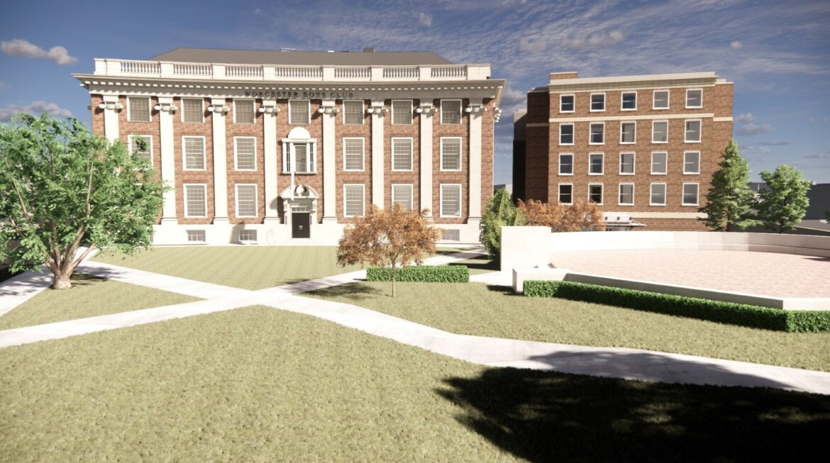 Residences on Lincoln Square in Worcester, Massachusetts