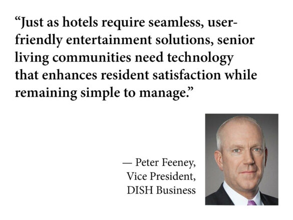 hospitality/TV Seniors quote from article by Peter Feeney