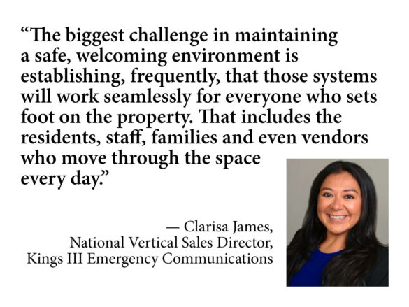 Clarisa James Kings III Emergency systems quote from article